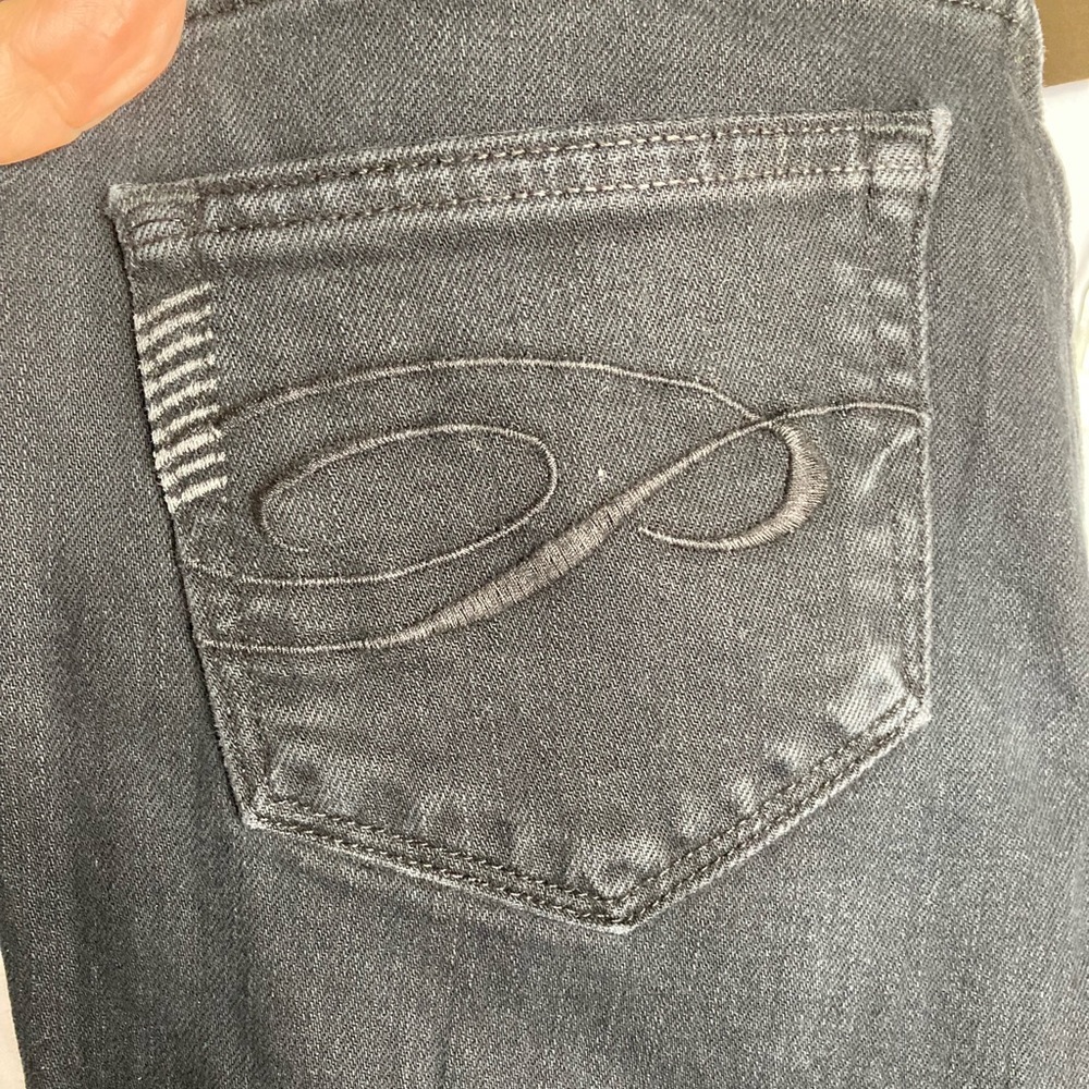 Paige Premium Denim Black Distressed Jeans Size 27 - Picture 9 of 12